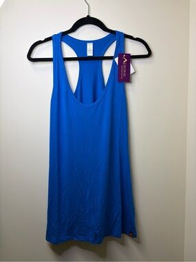 NWT Aurorae Blue Modal Racerback Tank Large